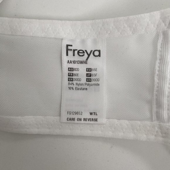 Freya - Fancies - White Padded Half Cup Bra - Picture 8 of 12